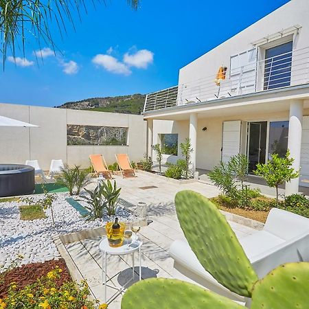 Villa Bonifato Vista Sulle Campagne E Sul Mare Siciliano Cozy House Italy 阿尔卡莫 外观 照片