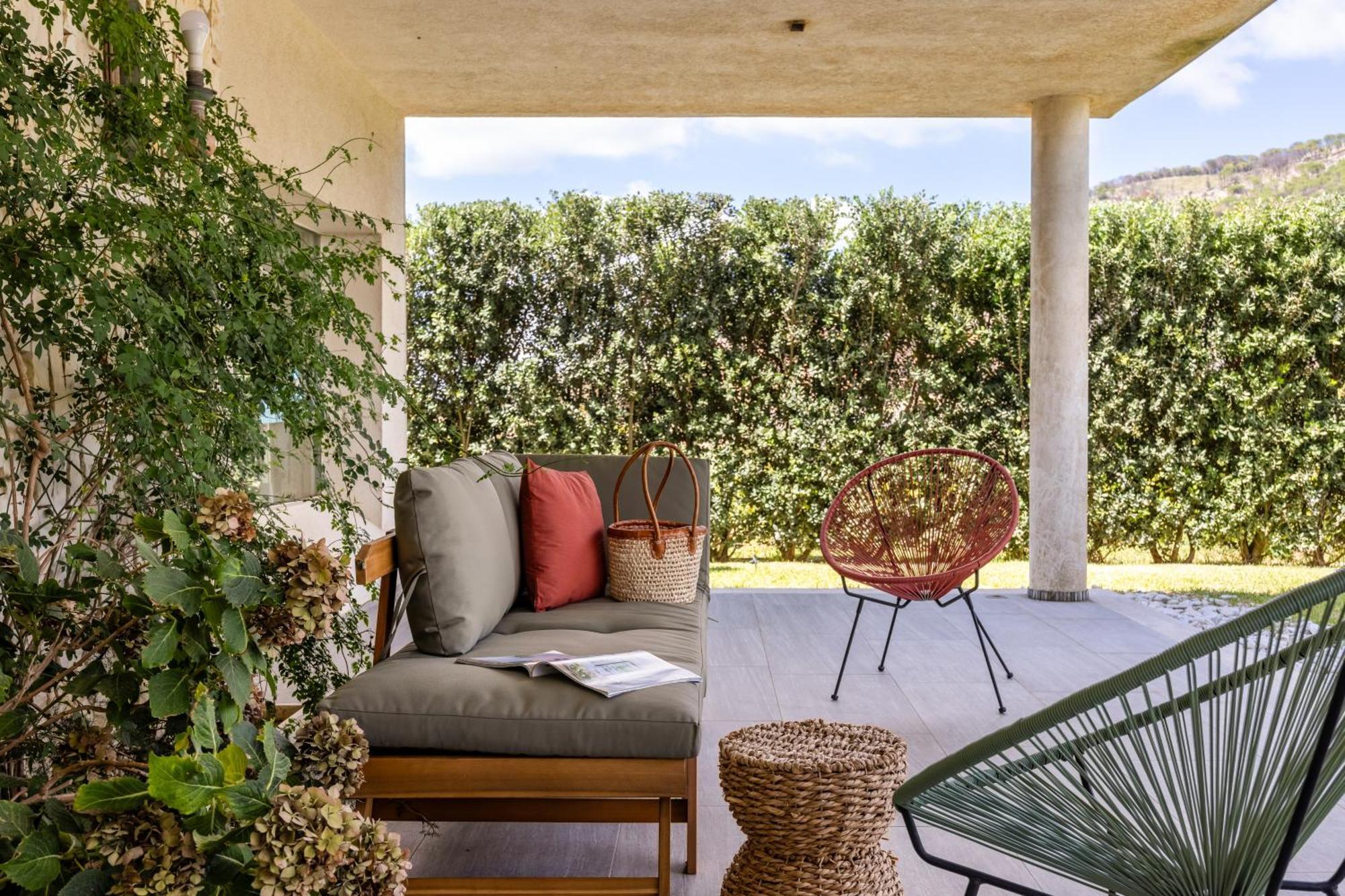 Villa Bonifato Vista Sulle Campagne E Sul Mare Siciliano Cozy House Italy 阿尔卡莫 外观 照片