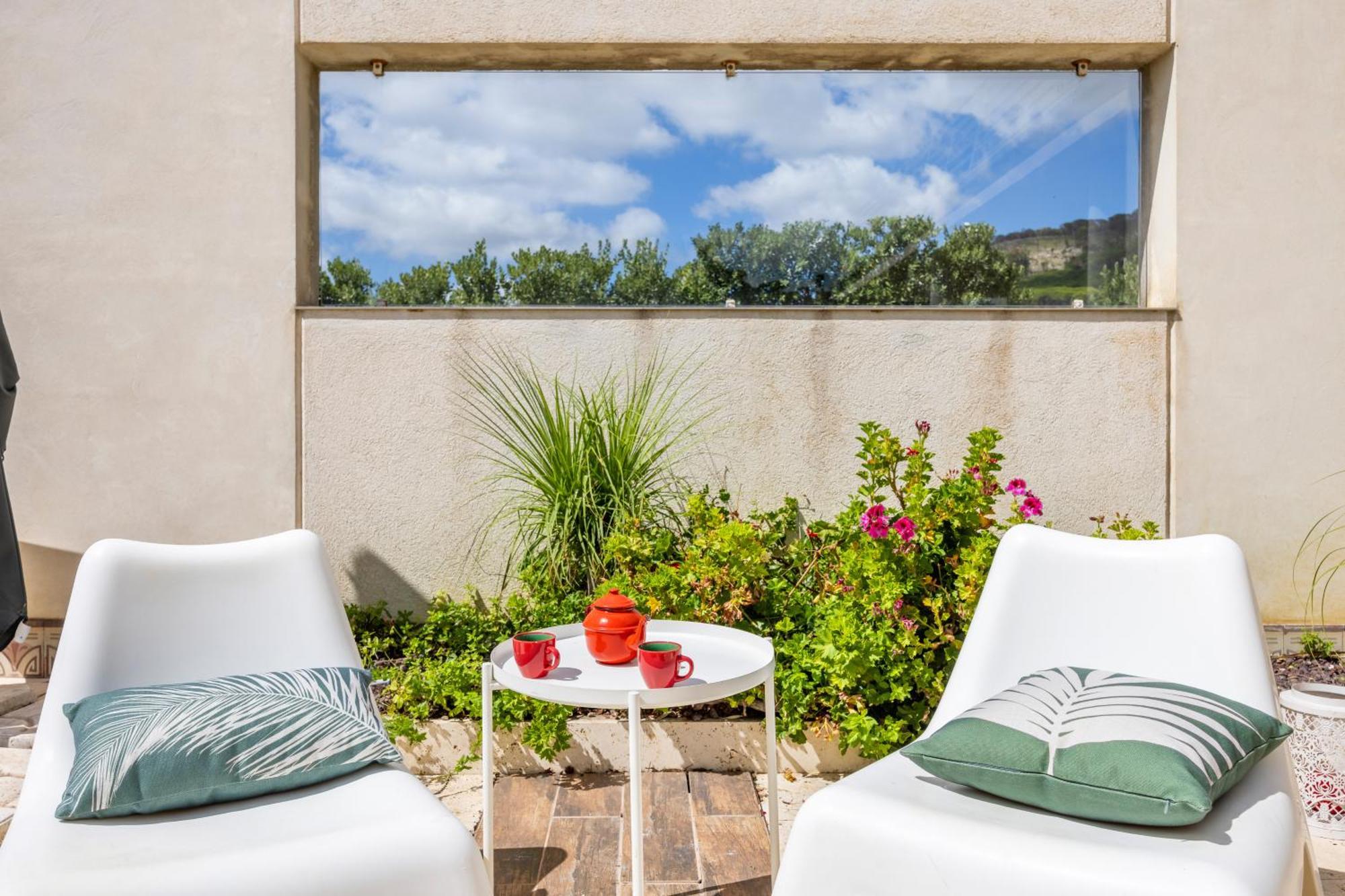 Villa Bonifato Vista Sulle Campagne E Sul Mare Siciliano Cozy House Italy 阿尔卡莫 外观 照片