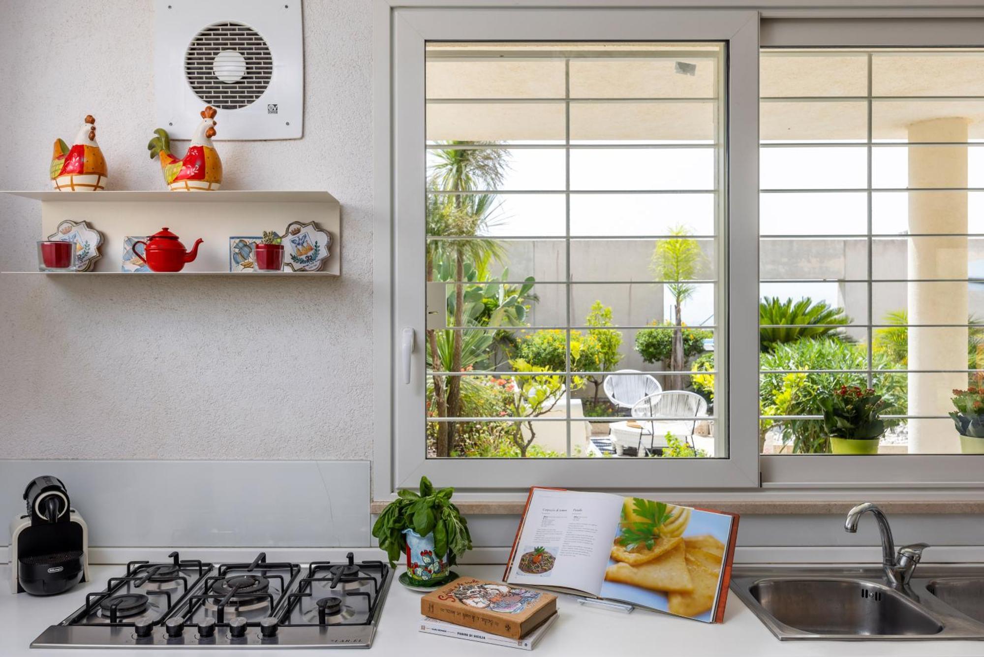 Villa Bonifato Vista Sulle Campagne E Sul Mare Siciliano Cozy House Italy 阿尔卡莫 外观 照片