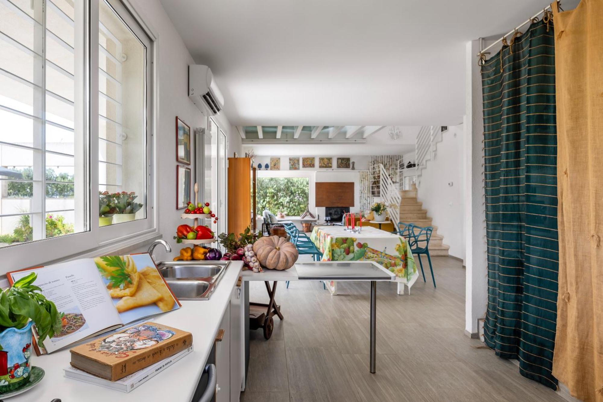 Villa Bonifato Vista Sulle Campagne E Sul Mare Siciliano Cozy House Italy 阿尔卡莫 外观 照片