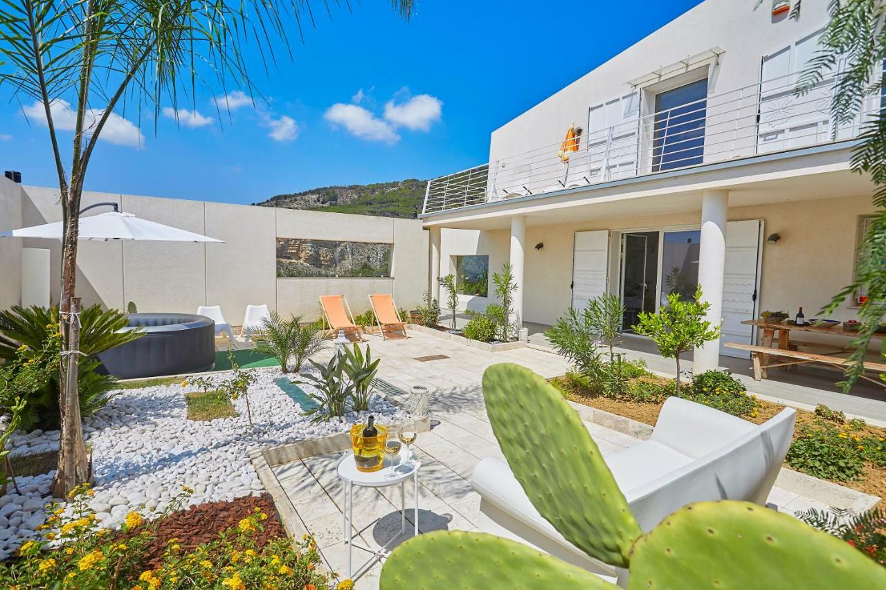Villa Bonifato Vista Sulle Campagne E Sul Mare Siciliano Cozy House Italy 阿尔卡莫 外观 照片