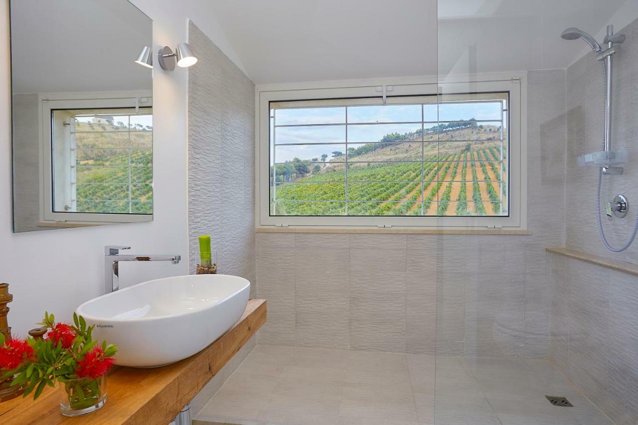 Villa Bonifato Vista Sulle Campagne E Sul Mare Siciliano Cozy House Italy 阿尔卡莫 外观 照片